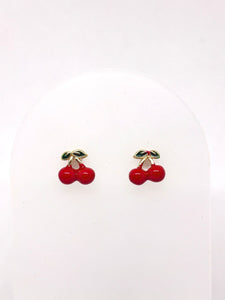 ARETES CEREZAS