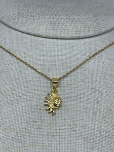 COLLAR JUEGO SOL Y LUNA