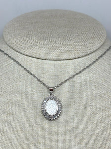 COLLAR SAN BENITO NÁCAR ZIRCONIA
