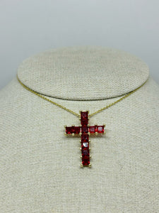 COLLAR CRUZ ROJA
