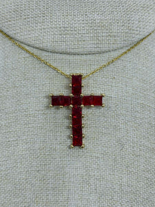 COLLAR CRUZ ROJA