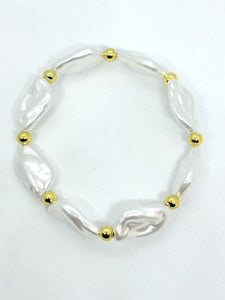 PULSERA CON PERLAS