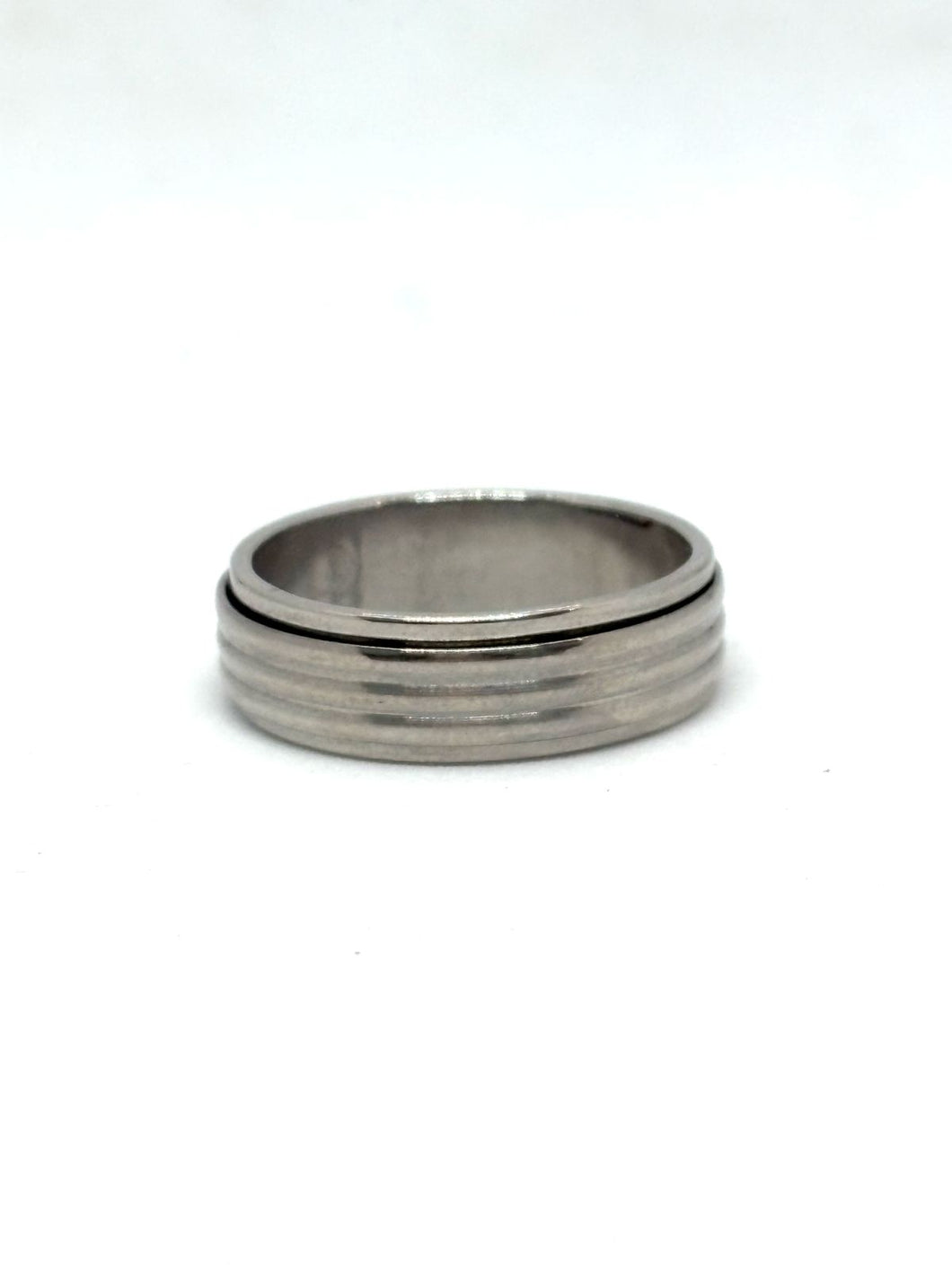 ANILLO PLATEADO GIRATORIO