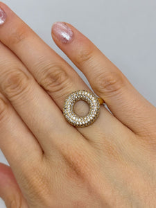 ANILLO CIRCULO ZIRCONIA