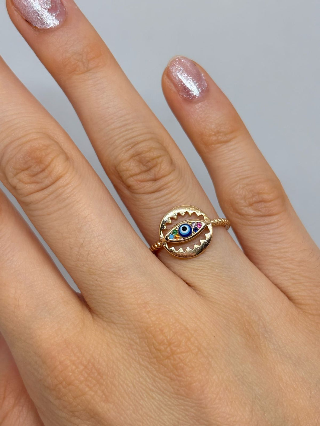 ANILLO OJO TURCO