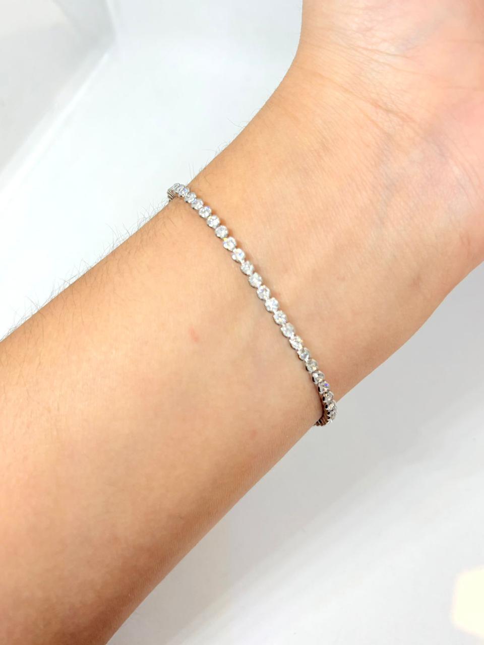PULSERA ZIRCONIA CIRCULAR
