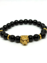 Cargar imagen en el visor de la galería, PULSERA LEOPARDO DORADO
