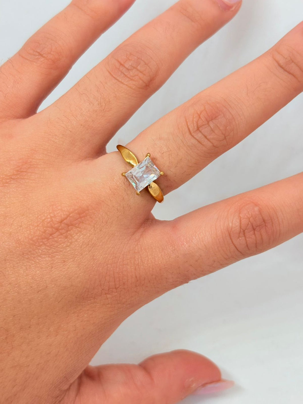 ANILLO DOBLE CHURUMBELA SOLITARIO