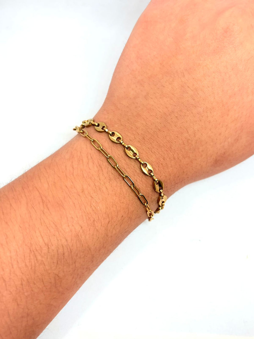 PULSERA MUJER DOBLE ESLABON