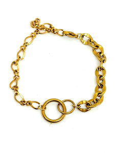 PULSERA MUJER ESLABON CIRCULO