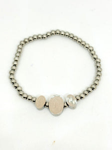 PULSERA MUJER BOLITAS VIRGEN DE GUADALUPE