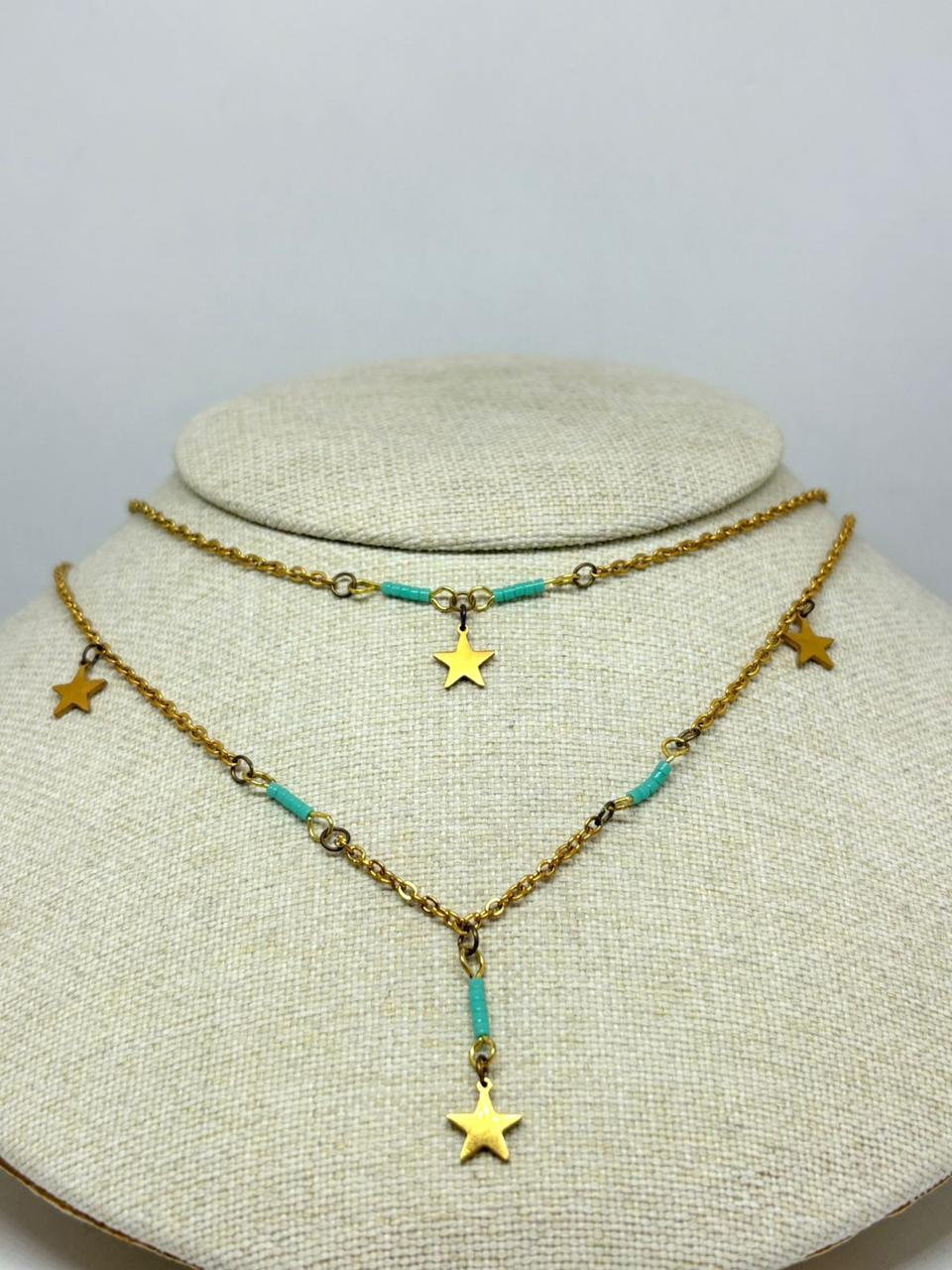 COLLAR MUJER ESTRELLAS