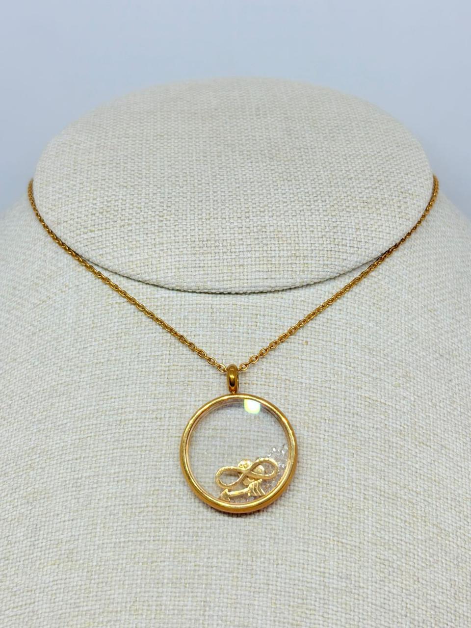 COLLAR MUJER CRISTAL INFINITO