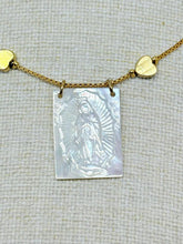 Cargar imagen en el visor de la galería, COLLAR MUJER VIRGEN DE GPE CORAZON
