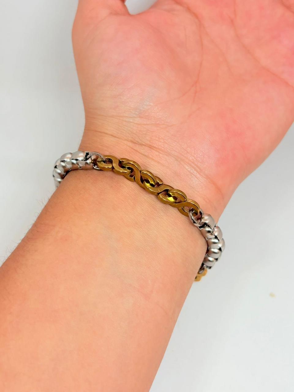 PULSERA HOMBRE ESLABON S