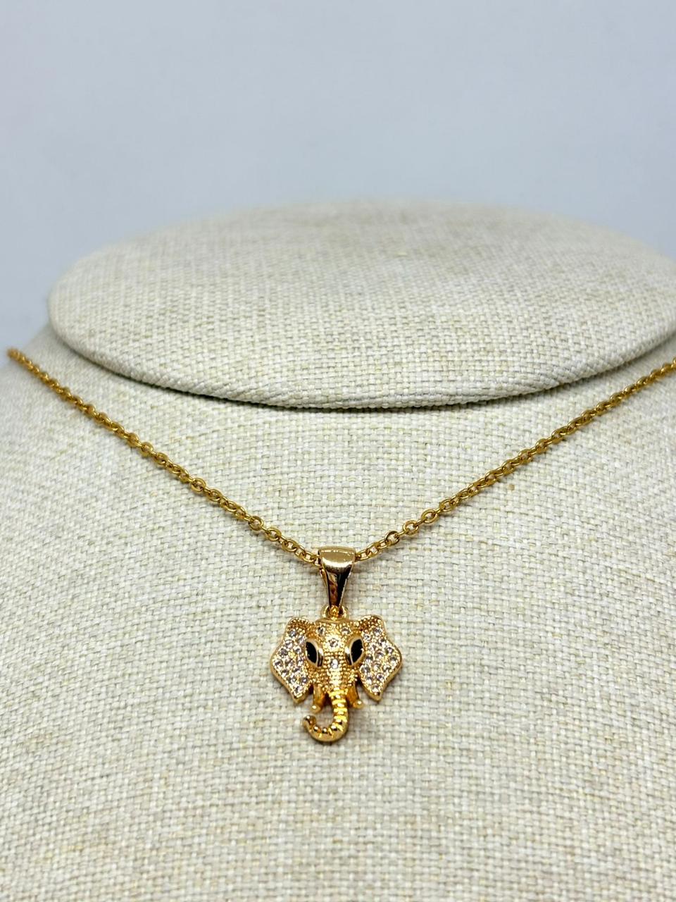 COLLAR ELEFANTE ZIRCONIAS