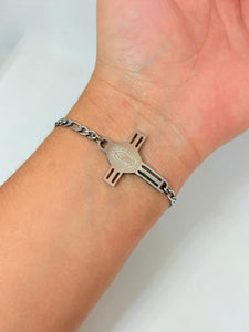 PULSERA HOMBRE VIRGEN DE GUADALUPE