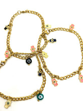 Cargar imagen en el visor de la galería, PULSERA DIJES COLGANTES
