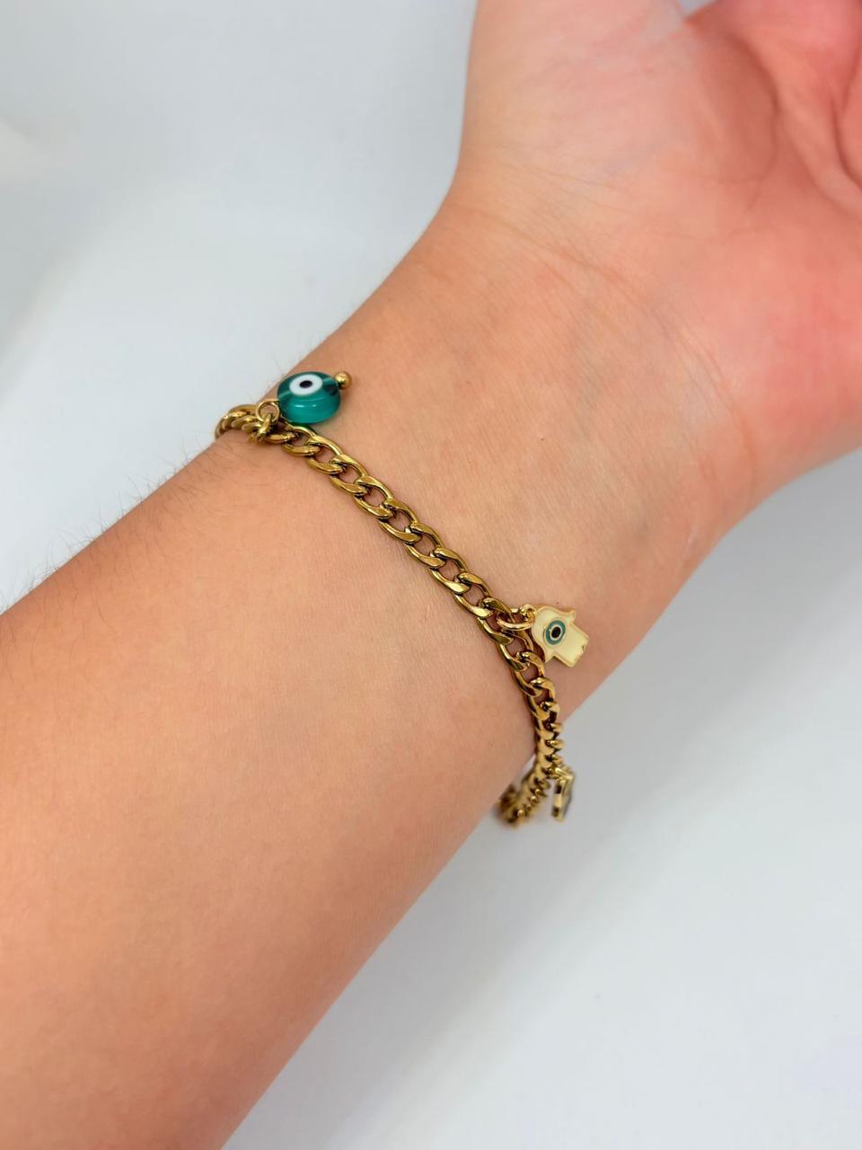 PULSERA DIJES COLGANTES