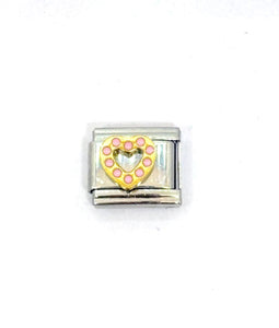 CHARM CORAZÓN ROSA