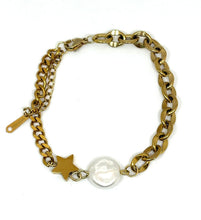 Cargar imagen en el visor de la galería, PULSERA PERLA ESTRELLA
