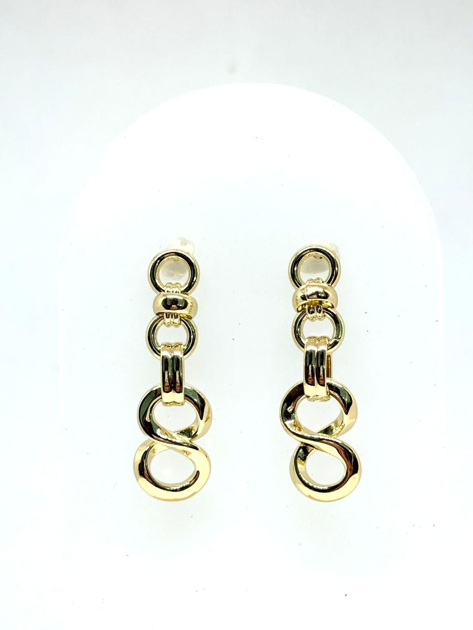 ARETES LARGOS ESLABONES