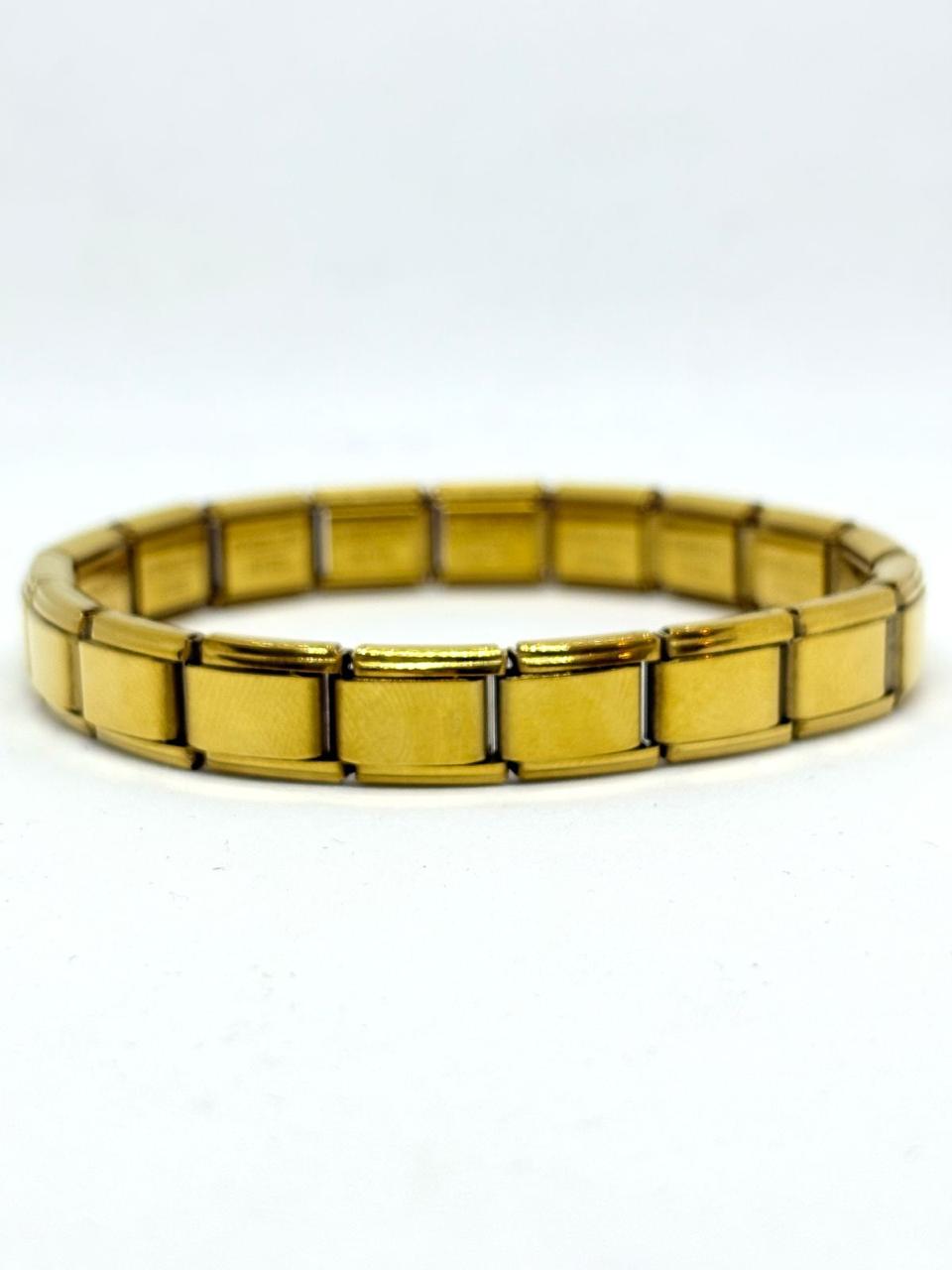 PULSERA ITALIANA DORADA