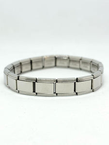 PULSERA ITALIANA PLATEADA