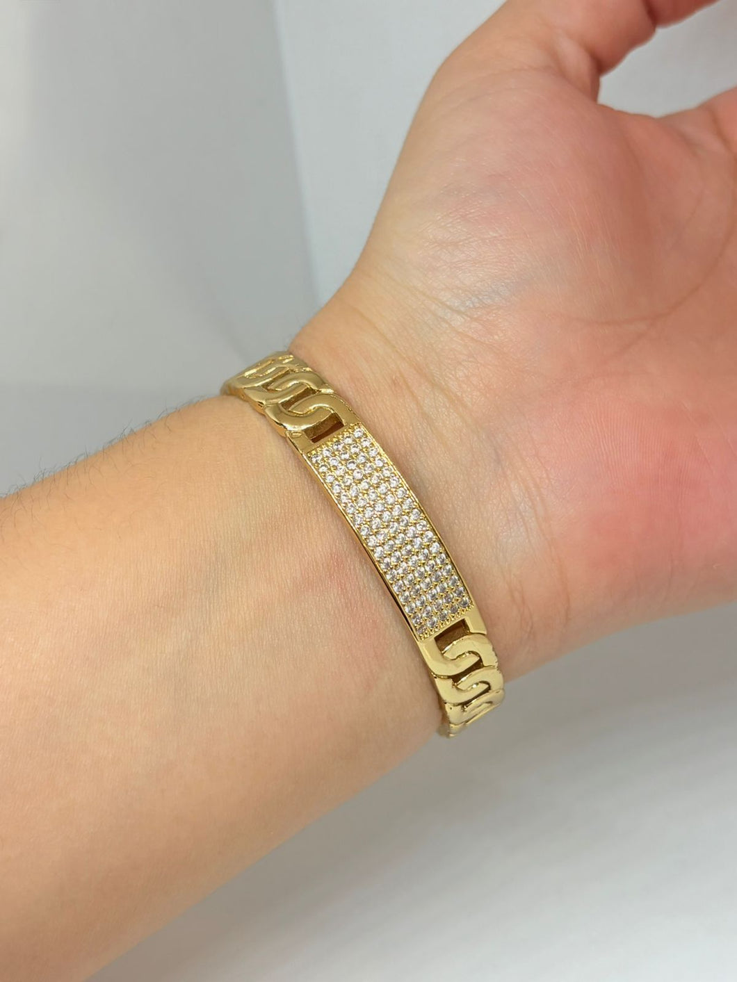 BRAZALETE CADENA CON ZIRCONIA