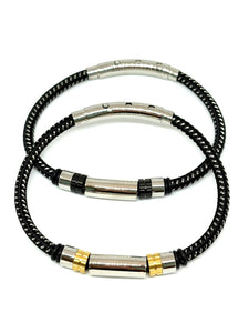 PULSERA HILO ENTRELAZADO TUBULAR