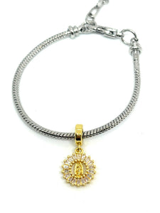 PULSERA VIRGEN DE GPE BAGUETTE
