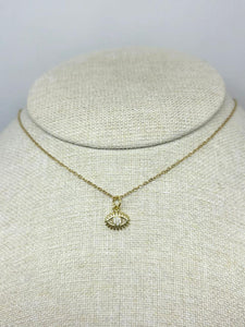 COLLAR OJO TURCO ZIRCONIA