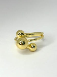 ANILLO TRES BOLITAS