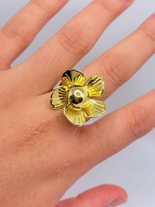 ANILLO FLOR AJUSTABLE