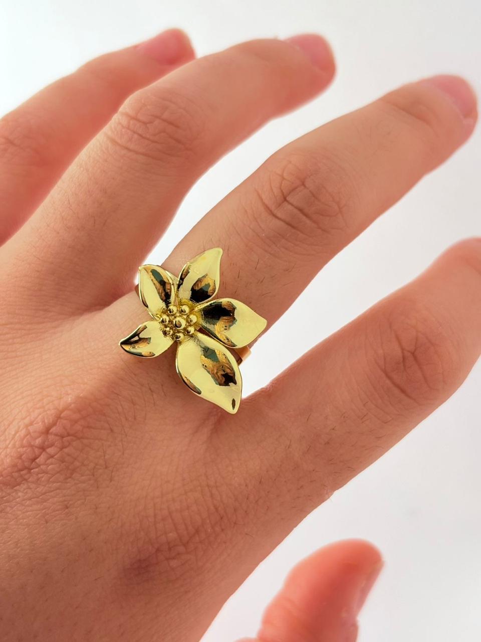 ANILLO FLOR AJUSTABLE