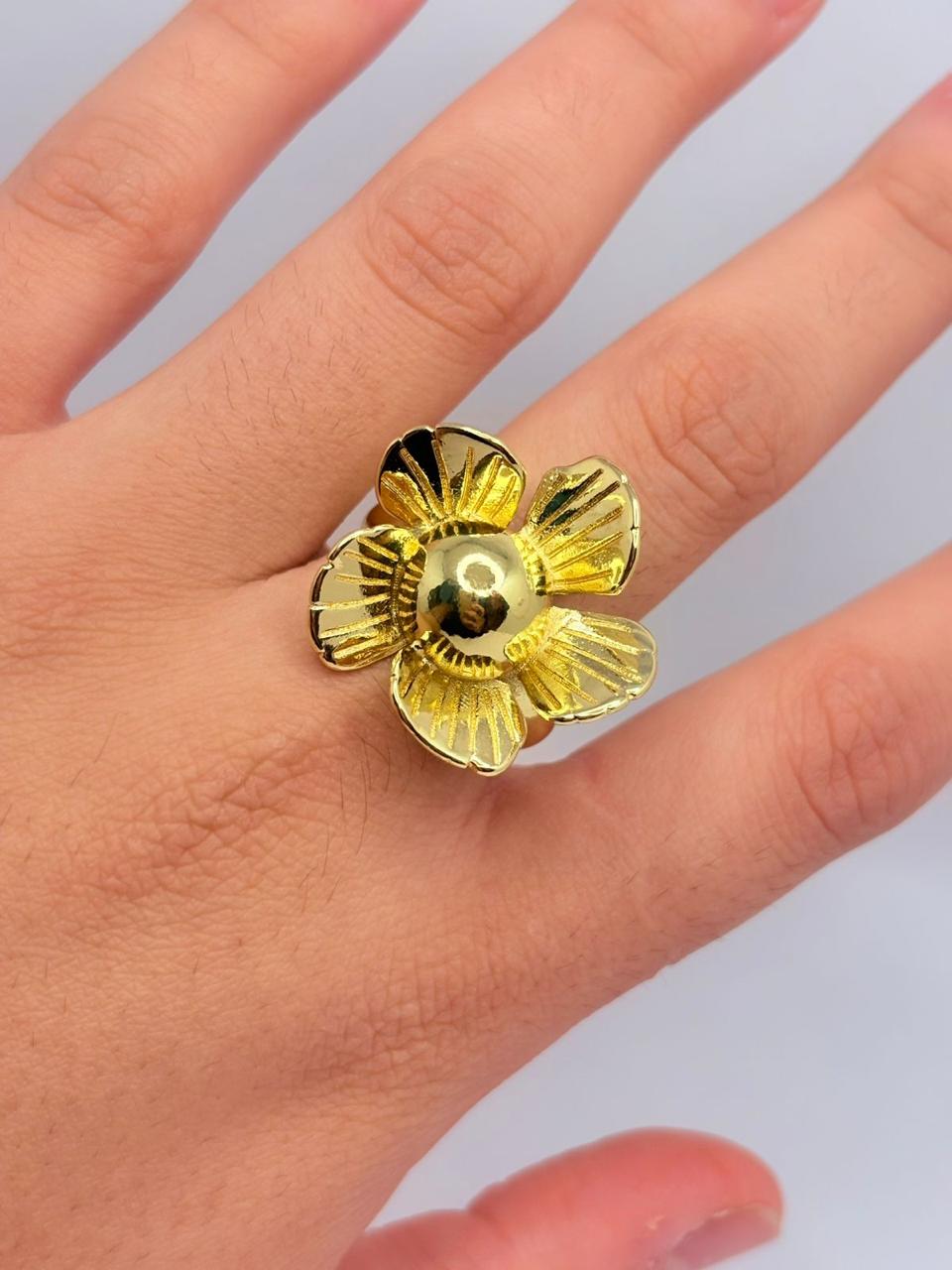 ANILLO FLOR AJUSTABLE