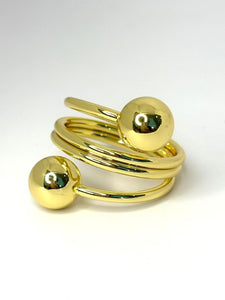 ANILLO RESORTE BOLITAS