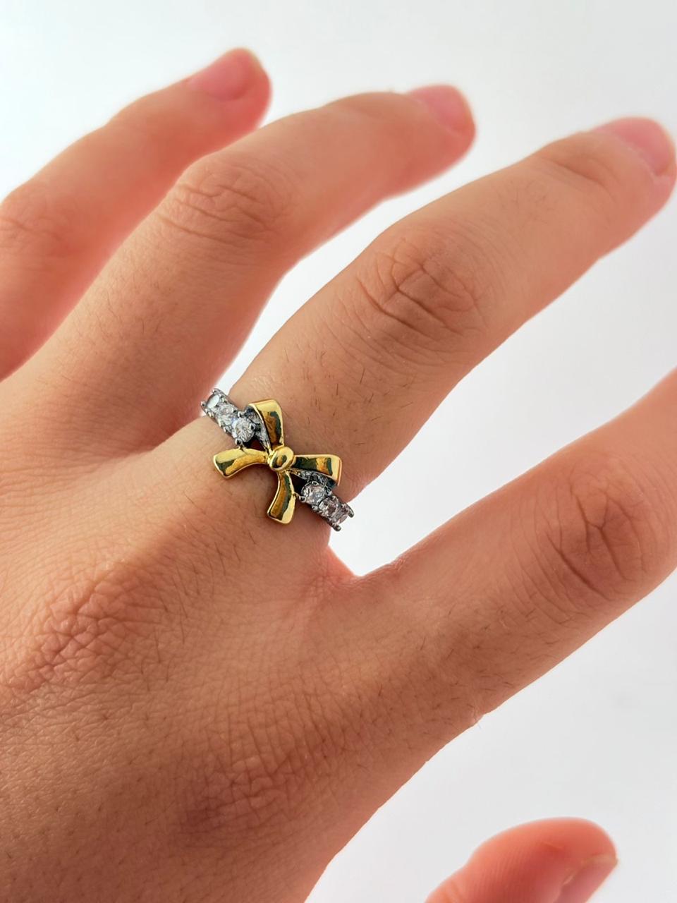 ANILLO MOÑO ZIRCONIAS AJUSTABLE