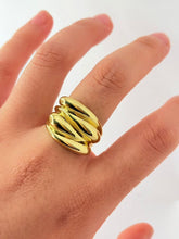 Cargar imagen en el visor de la galería, ANILLO CHUNKY ENCONTRADOS AJUSTABLES
