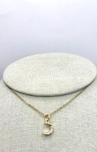 COLLAR MINI LUNA ZIRCONIAS
