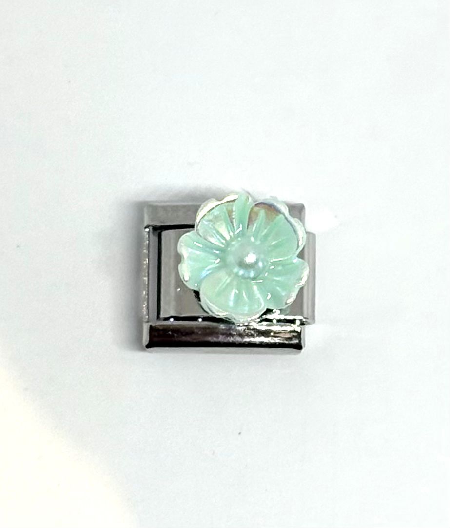 CHARM FLOR AZUL