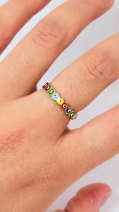 ANILLO AJUSTABLE MINI OJO TURCO