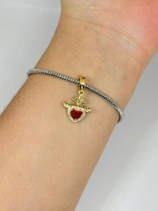PULSERA CORAZÓN ALAS