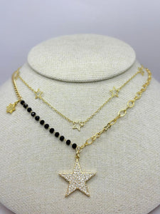 COLLAR DOBLE ESTRELLA