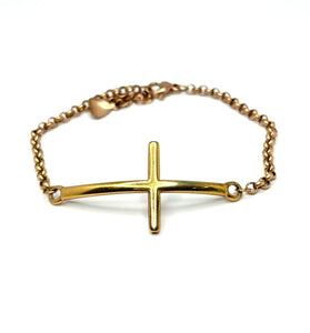 PULSERA MUJER DE CRUZ