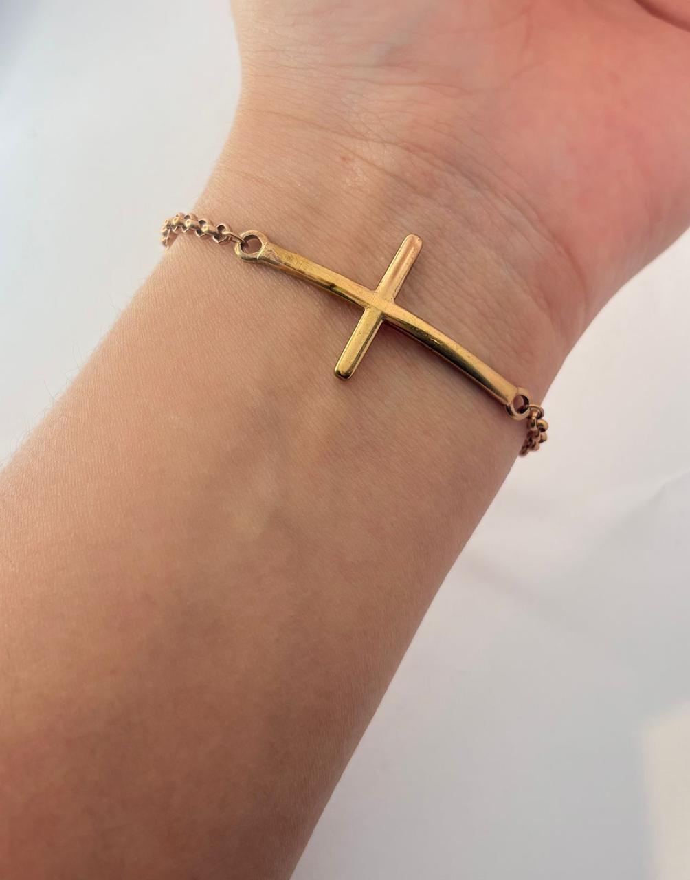 PULSERA MUJER DE CRUZ