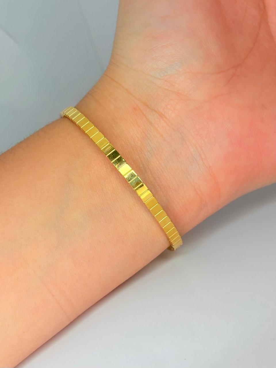PULSERA RIGIDA RECTANGULO