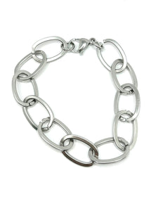 PULSERA ESLABON OVALADO