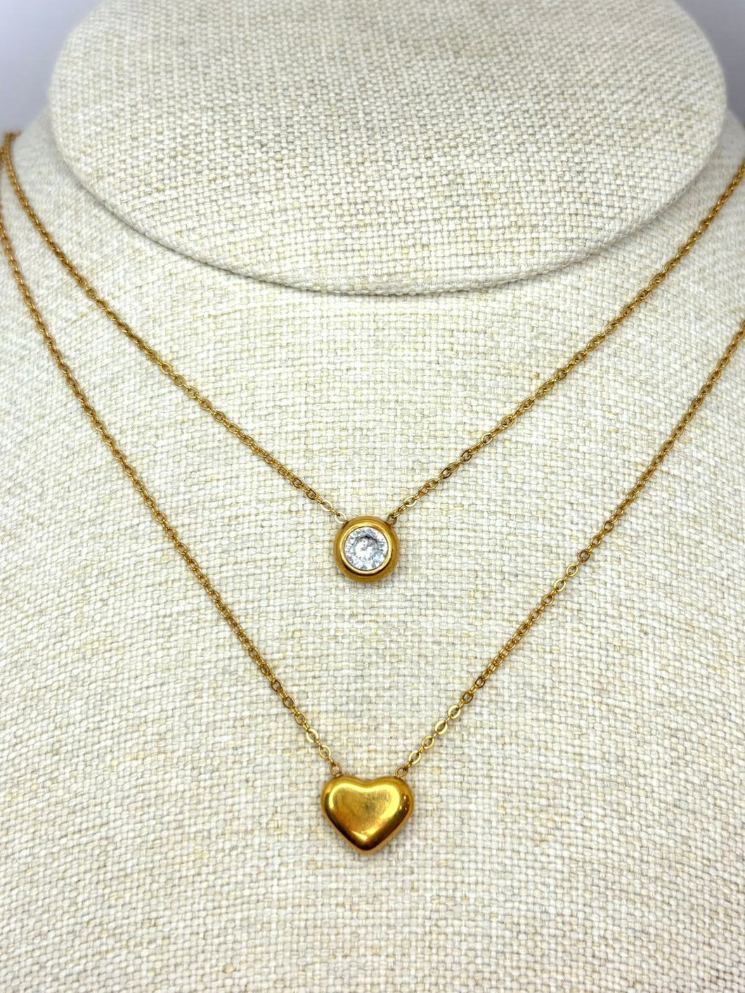 COLLAR DOBLE CORAZÓN