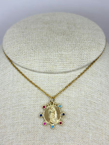COLLAR MEDALLA VIRGEN GPE
